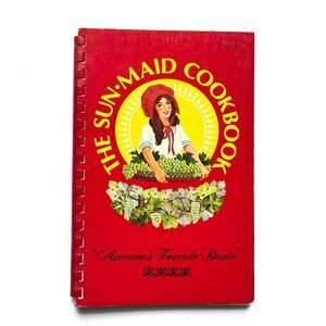 The Sun Maid Cookbook Vintage 1980 Promotional Cookbook